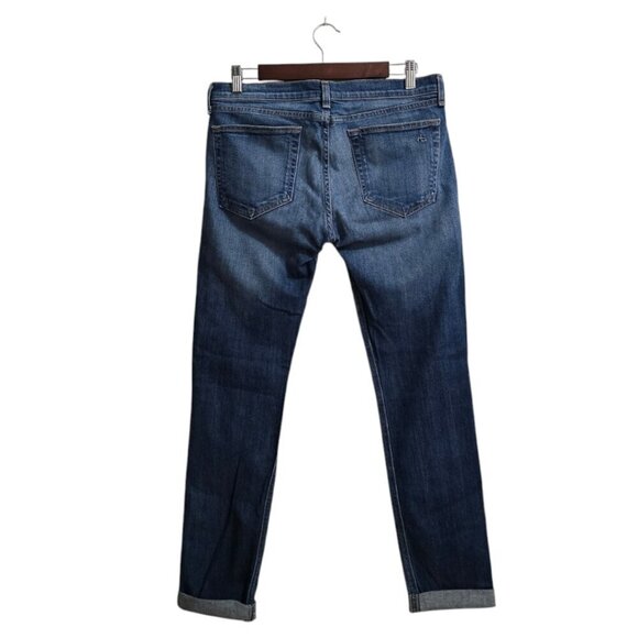 Rag & Bone The Dre Slim Boyfriend Jeans In Golden Sz 27 - Picture 5 of 9